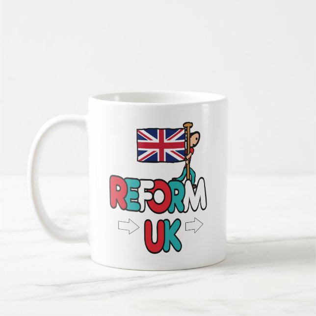 Reform UK Coffee Mug (Left)