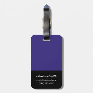 Refraction 1988 luggage tag