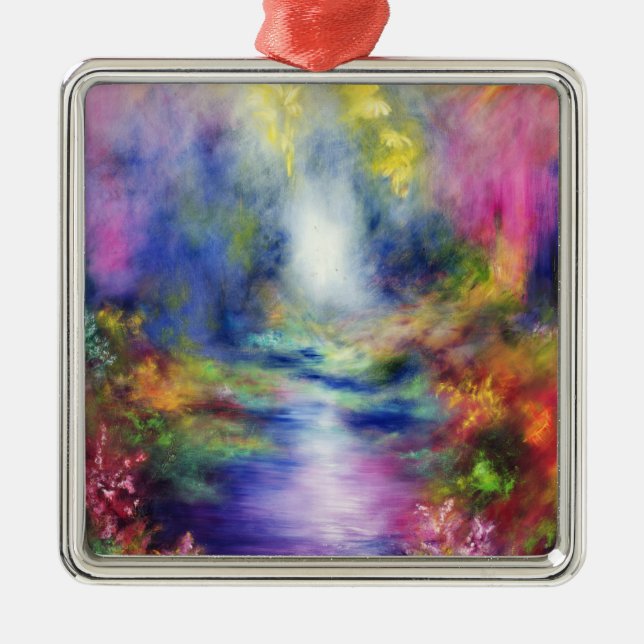 Refraction 1988 metal tree decoration (Front)