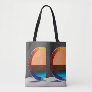 Refraction to ur style tote bag