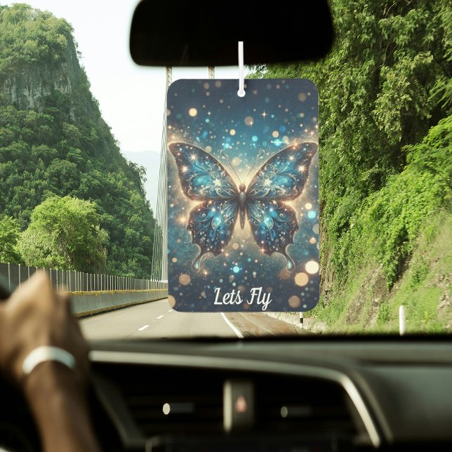 Refresh Your Ride on Road: Fly like Butterfly Car Air Freshener (Creator Uploaded)