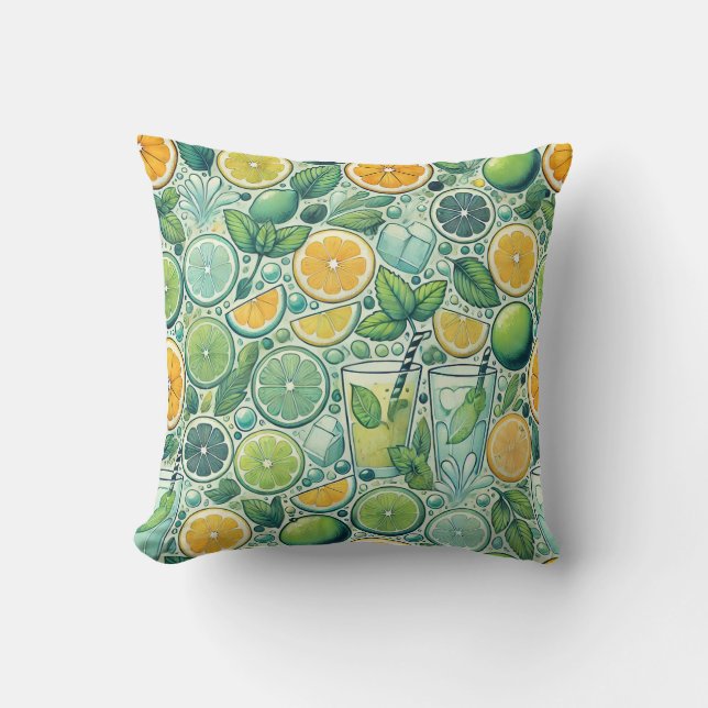 Refreshing Citrus Cushion (Front)