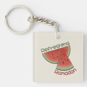 Refreshing Ramadan Watermelon Key Ring