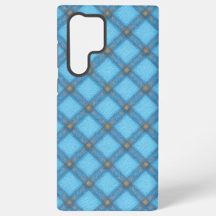 Refreshing Turquoise Plaid Phone Case
