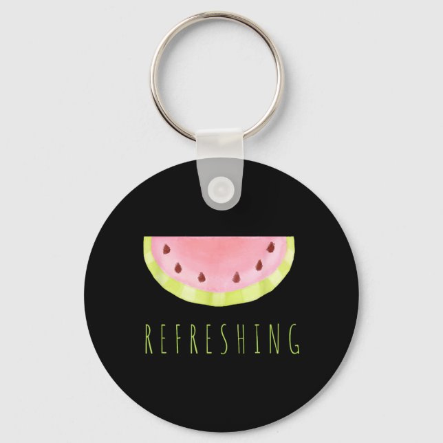 Refreshing Watermelon Key Ring (Front)