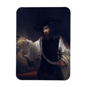 Refrigerator Aristotle with a Bust Homer Rembrandt Magnet