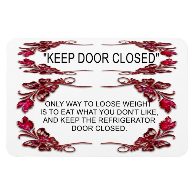 REFRIGERATOR DOOR MAGNET (Horizontal)