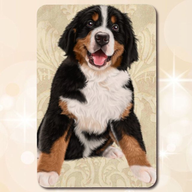 Refrigerator Magnet 4 x 6 Dog's Photo Template (Creator Uploaded)
