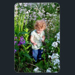 Refrigerator Magnet 4 x 6 Kid's Photo Template<br><div class="desc">Upload YOUR photo,  display your favorite images on your frig. Children,  Pets,  Vacation etc.</div>
