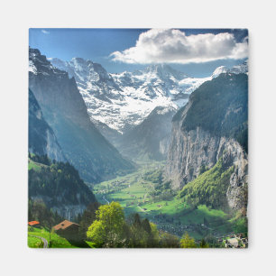 Refrigerator Magnet Awesome Switzerland Alps