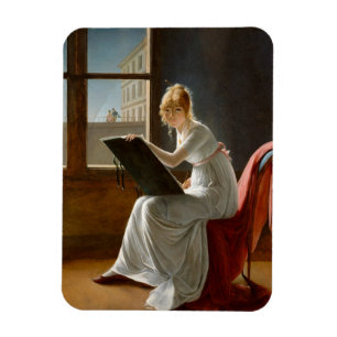 Refrigerator Magnet Charlotte du Val d'Ognes Marie