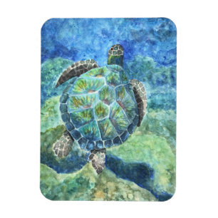 Refrigerator Magnet Sea Turtle #2