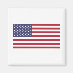 Refrigerator Magnet with American Flag