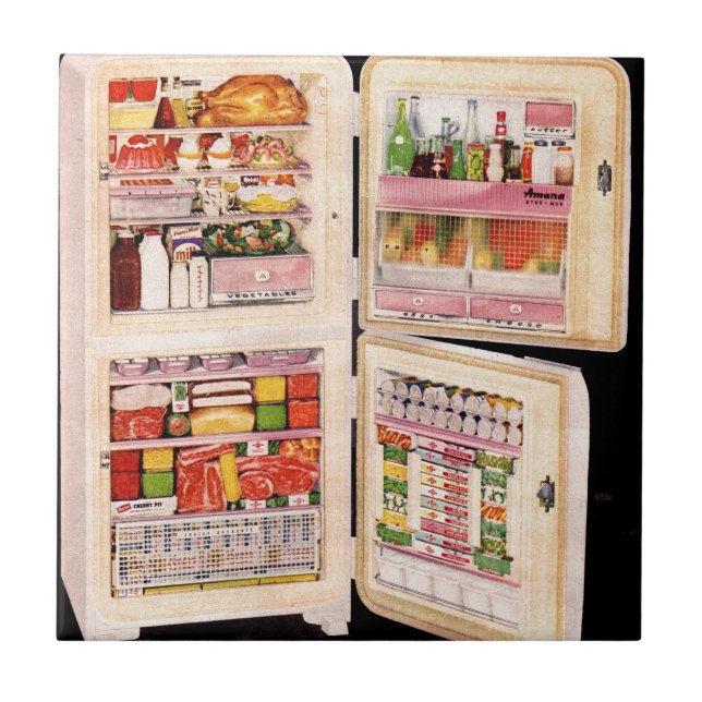 Refrigerator of Plenty Ceramic Tile (Front)