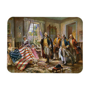 Refrigerator The Birth of Old Glory Percy Moran Magnet