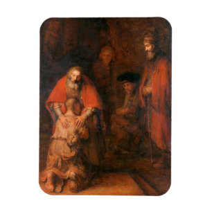 Refrigerator The Return of Prodigal Son Rembrandt Magnet
