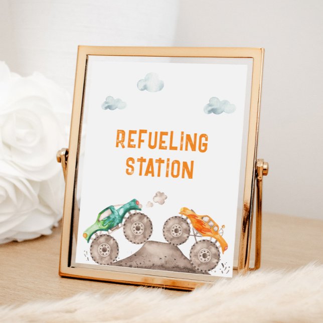 Refueling Station Monster Bash Poster (Creator Uploaded)