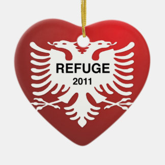 Refuge 2011 ceramic ornament