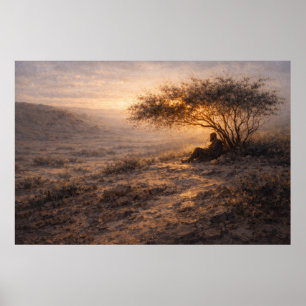 Refuge and Strength   Landscape Art   Poster