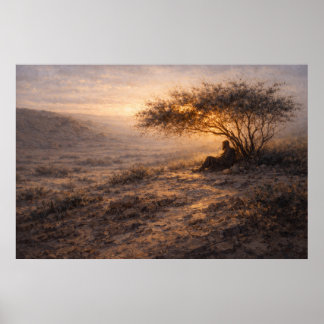 Refuge and Strength | Landscape Art | Poster