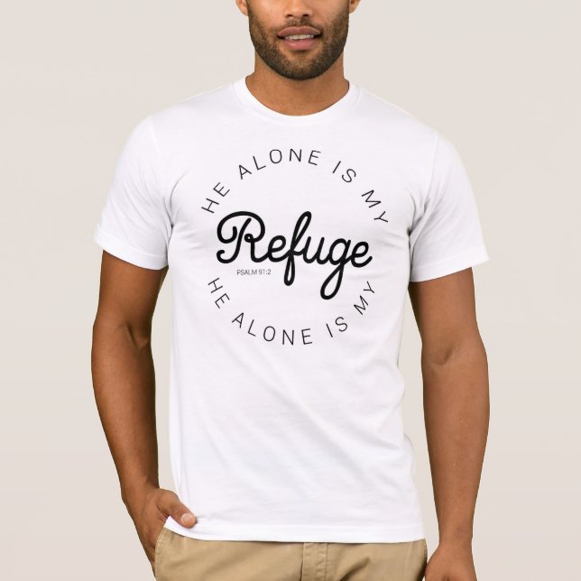 Refuge Shirt (Psalm 91) (Front)