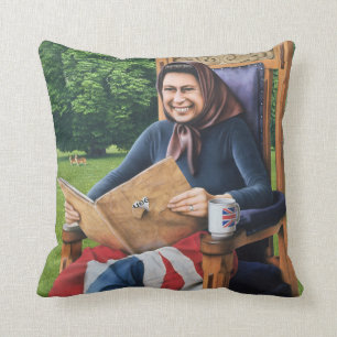 Refugee from England 1975 Cushion