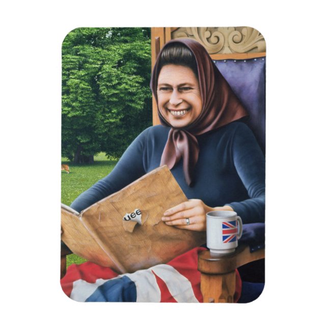 Refugee from England 1975 Magnet (Vertical)