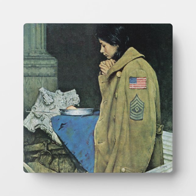 Refugee Thanksgiving Plaque (Front)