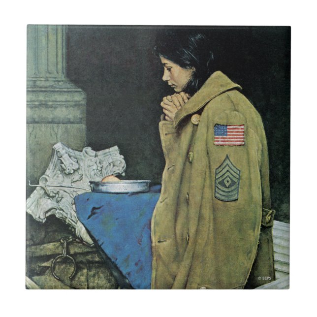 Refugee Thanksgiving Tile (Front)