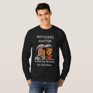 Refugees Matter Shirt with Young Boys