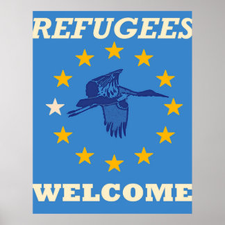 refugees welcome poster