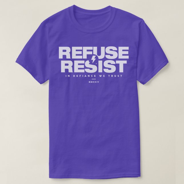 Refuse Resist T-Shirt (Design Front)