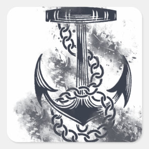 Refuse to Sink Square Sticker