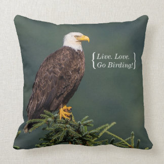 Regal Bald Eagle Cushion