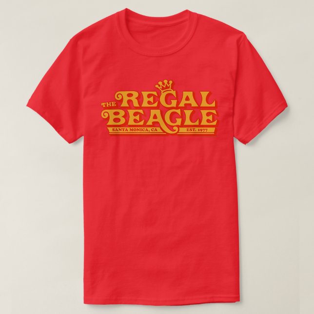 Regal Beagle T-Shirt (Design Front)