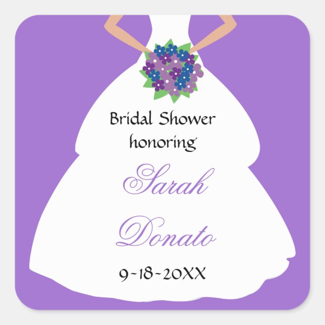 Regal Bridal Shower sticker (Front)