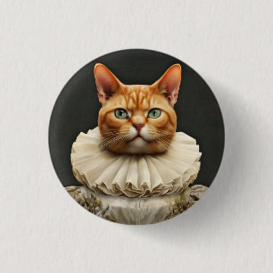 Regal Cat 3 Cm Round Badge