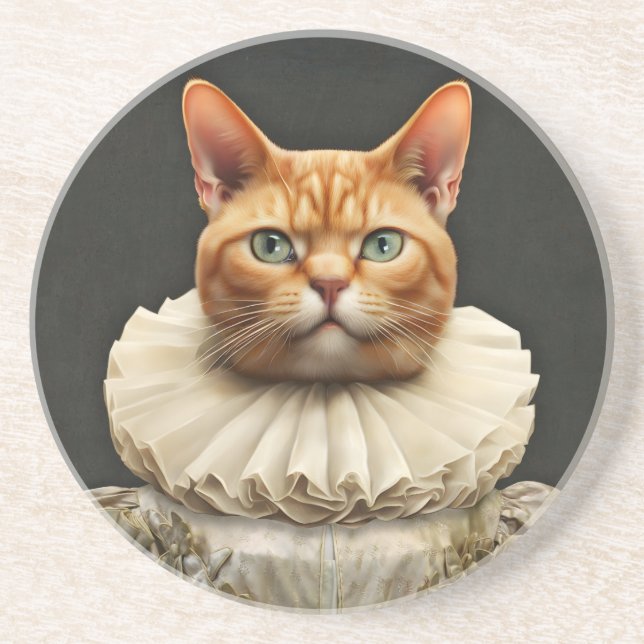 Regal Cat Coaster (Front)