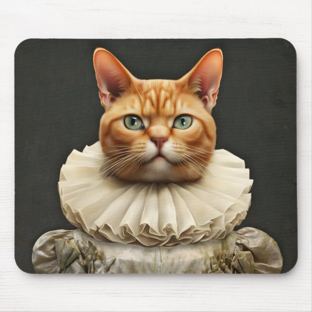 Regal Cat Mouse Pad (Front)