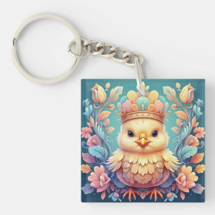 " REGAL CHICK" coffee mug. Key Ring