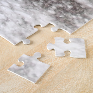 Regal Christmas Teddy Bear Holiday Art Print Jigsaw Puzzle