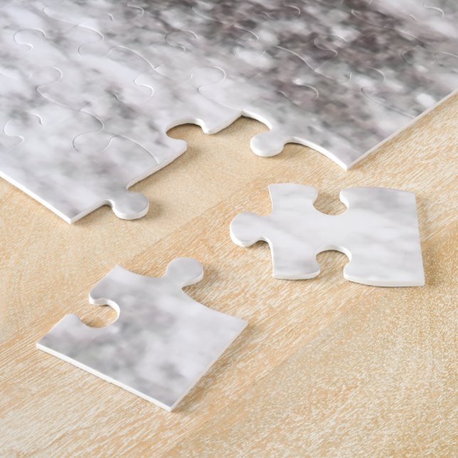 Regal Christmas Teddy Bear Holiday Art Print Jigsaw Puzzle (Side)