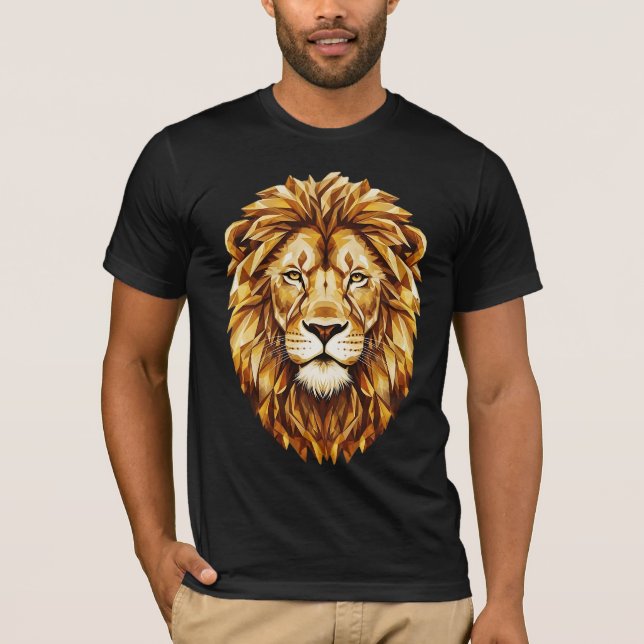 Regal Citrine Lion Head T-Shirt (Front)