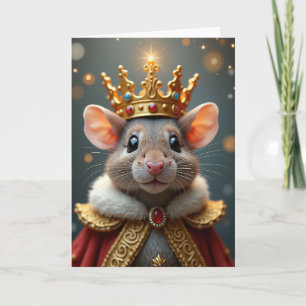 Regal Crowned Birthday Card