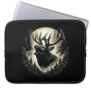 Regal Elk - Majestic Wildlife Protector Laptop Sleeve