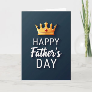 Regal Fathers Day Tribute Card