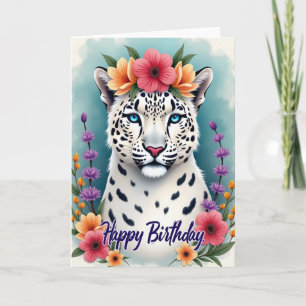 Regal Floral Birthday Card