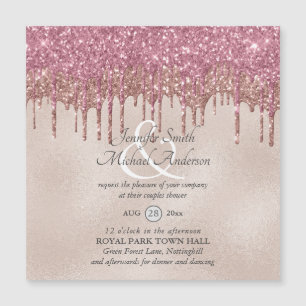 Regal GLITTER Dripping COUPLES SHOWER Ampersand