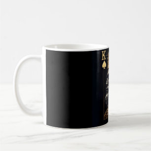 Regal Gold King of Spades Coffee Mug. Mug