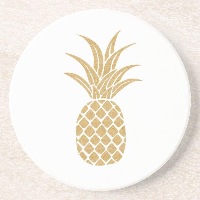 Regal Gold Pineapple Coaster (Front)
